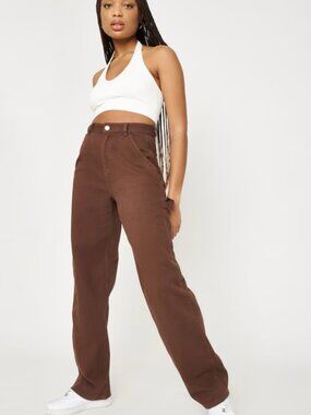 Garage 100% Cotton Casey Brown Carpenter Pants (Size 1)